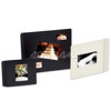 Renaissance Albums - Milano Album Removable Pages, Large (up to 10x10), Pearl with Gold Gilding, 3 Pages