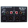 Rolls CT1 Cable Detective tests Cables with 1/4 inch TS and TRS, RCA, XLR and MIDI Connectors