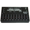 Rolls EQ210 Stereo 10 Band Graphic EQ, Wall Mountable