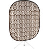 Savage Accent Retro Collapsible Background 5 x 6' Kit with Stand, Antique Black