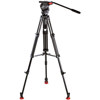 Sachtler 0743 System FSB8 T /2 MD with FSB8 T Fluid Head, Aluminum Tripod Legs ENG 75 2D, Set Mid-Level Spreader 75, &amp; Padded Bag DV 75 S, Supports 20 lbs, Maximum Height 63"