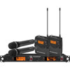 Sennheiser 2000C2-865BK-B Dual Combo Wireless Microphone System