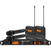 Sennheiser 2000C2-935BK-B Dual Combo Wireless Microphone System
