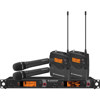 Sennheiser 2000C2-965BK-B Dual Combo Wireless Microphone System