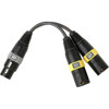 Sescom SES-AES-EBU-Y Impedance Matching AES/EBU XLR Y-Splitter Cable SES-AES-EBU-Y