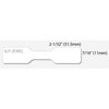 Seiko SLP-JWL 0.43x2.03" Jewellery Label SLP-JWL, Computer Systems > Inks / Toners & Media > Thermal Paper Rolls & Sheets > Seiko Instruments Thermal Paper Rolls & Sheets