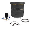 Sigma 10mm - 20mm f/3.5 EX DC HSM AF Zoom Lens Kit, for Pentax Digital SLR Cameras . with Tiffen 82mm UV Filter, Lens Cap Leash, Professional Lens Cleaning Kit