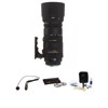 Sigma 120-400mm f/4.5-5.6 DG APO OS HSM Lens Kit with USA Warranty, for Canon EOS Cameras, with Tiffen 77mm Photo Essentials Filter Kit, Lens Cap Leash, Professional Lens Cleaning Kit