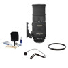Sigma 150-500mm f/5-6.3 DG APO OS (Optical Stabilizer) HSM AF Lens Kit, for Sigma Digital SLR Cameras, with Tiffen 86mm UV Filter, Lens Cap Leash, Professional Lens Cleaning Cleaning Kit