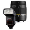 Sigma 18-250mm f/3.5-6.3 DC Macro OS HSM Zoom Lens 883306 A