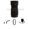 Sigma 70-300mm f/4-5.6 DG OS (Optical Stabilizer) Telephoto Zoom Lens Kit, for Canon EOS Cameras Mount, with Tiffen 62mm UV Filter, Lens Cap Leash, Professional Lens Cleaning Kit