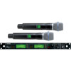 Shure UR24D+/BETA87A-L3 Dual Channel Wireless Microphone System UR24D+/BETA87A-L3, Tvs & Entertainment > Pro Audio Equipment > Wireless Microphones > Shure Wireless Microphones