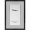 Tizo Design Siena Narrow Enamel Collection 4x6" Frame 5120BLK-46