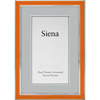 Tizo Design Siena Narrow Enamel Collection 4x6" Frame 5120ORA-46