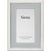 Tizo Design Siena Narrow Enamel Collection 5x7" Frame 5120WHT-57