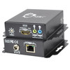 SIIG HDMI Extender Over Single CAT5/6 with 3DTV &amp; Bi-Directional IR Support, Extends up to 200 Feet, Black