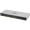 SIIG HDMI 4-Port Switch, 4 x HDMI Digital Audio/Video In, HDMI Digital Audio/Video Out, Silver/Black