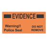 Sirchie Sirchseal Evidence Police Seal 1.5x3" Labels