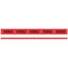 Sirchie E-Z-Peel Red/White Evidence 108' Tape - $13.25