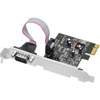 SIIG DP 1-Port RS232 Serial PCIe JJE01111S1, SIIG brand