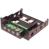 SIIG JU-H42B22-S2 USB 2.0 4-Port Bay Hub JUH42B22S2