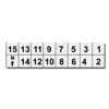 Sirchie Photo Identifier Small Numbers Booklet - $10.40