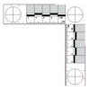 Sirchie Forensic Scale, Black on White, 4.13