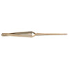 Sirchie 6.5" Blunt Serrated Point Nickel Plated Tweezers