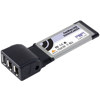 Sonnet FireWire USB 2 ExpressCard/34 (2 FireWire + 1 USB Ports) FWUSB2-E34, Computer Systems > Desktop Systems > Desktop Upgrades > Sonnet Desktop Upgrades