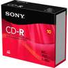 Sony CD-R Recordable Storage Discs 10CDQ80R - $9.99