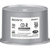 Sony 50CDQ80PT3 Printable 700MB 80 Minute 48x CD-R Spindle 50CDQ80PT3