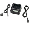 Sony AC-VQV10 Dual Battery / Camcorder Charger for the V, H and P Series Batteries