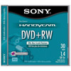 Sony Double Sided 8cm DVD+RW Rewriteable Camcorder Media.