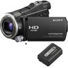 Sony HDR-CX700V Full HD 96GB Flash Memory Camcorder, 1920 x 1080 Full HD 60p/24p Recording, Wide Angle G lens, Exmor R CMOS Sensor, 12MP Still Images - Bundle - with Sony NP-FV70 InfoLithium V Series Camcorder Battery Pack - FREE: Red Giant Magic Bullet PhotoLooks V1.5 Software, a $199 Retail Value
