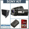 Sony HDR-PJ30V 32GB Full HD Camcorder with Projector, 1920 x 1080 Full HD 60p Recording, Built-in Projector, 32GB Flash Memory_- Bundle - with Sony NP-FV50 InfoLithium V Series Battery Pack,Optoma 16.5 inch Folding Screen- FREE: Red Giant Magic Bullet PhotoLooks V1.5 Software,a $199.00 Retail Value