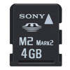 Sony 4GB Memory Stick Micro Media (M2) Card, 15MB/s Read &amp; 4MB/s Write Speed