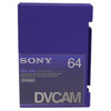 Sony PDV-64N Standard DVCAM Metal Evaporated Component Digital Video Tapes Without IC Memory Chip PDV64NB