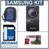 Samsung HMX-U20BN Ultra Portable HD Camcorder Kit - Black - with 8GB SD Memory Card, Camcorder Case, Micro-Fiber Cleaning Cloth