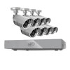 SVAT Electronics 8CH Smart Security DVR 8 Hi-Res Outdoor 75' Night Vision Cameras 500GB HDD & Smartphone Compatibility 11023