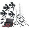 Smith Victor K76 4000-Watt Professional Quartz Studio Lighting Kit 401422