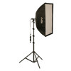 Smith-Victor KSB-500F Fluorescent Light Kit with Stand, 24" x 32" Heat Resistant Soft Box