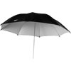 Smith Victor 670139 45in Black Backed, White Umbrella