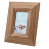Swing Aspen Wood Frame, Holds 1 4 x 6" Photo, Mid-Tone Brown