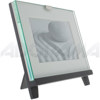 Swing Easel Frame, Wood Picture Frame with Easel Style Stand, for One 4x6" Photograph, Color: Black.