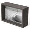 Swing Stratton Wood Frame, Holds 1 4 x 6" Photo, Charcoal