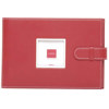 Swing Piping Bound Photo Album, holds 36 4x6" Photos 1-up, Sport Red.