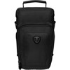 Tenba Vector 2 Large Top Load Holster-Style Bag, Accommodates DSLR with One Lens and Accessories, Carbon Black