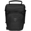 Tenba Vector 1 Small Top Load  Holster-Style Bag, Accommodates DSLR with One Lens and Accessories, Carbon Black