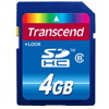 Transcend 4GB Secure Digital High Capacity (SDHC) Class 6 Memory Card