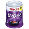 Maxell Dvd+r 16x Media Single Disk 100